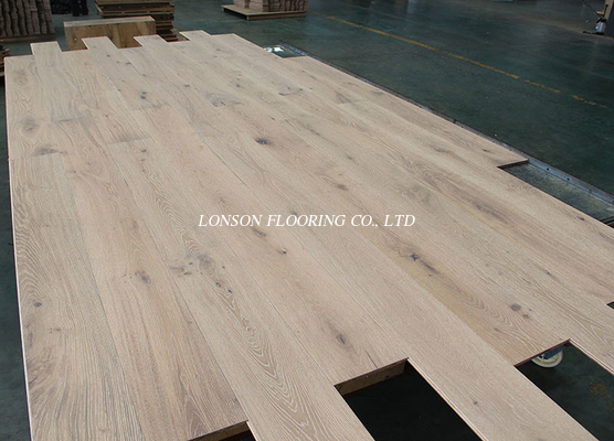 1/2”White Washed European Oak Multi-Layers Wood Flooring To Canada, Solstice color