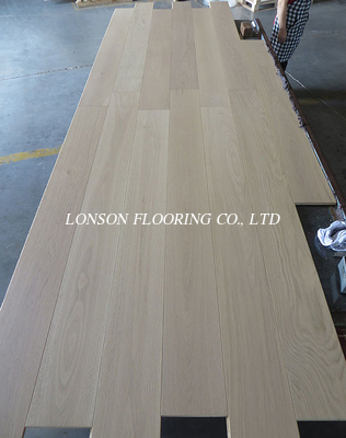 3 Layers 1 Strip Oak Engineered Wood Flooring To Italy, Prime Grade