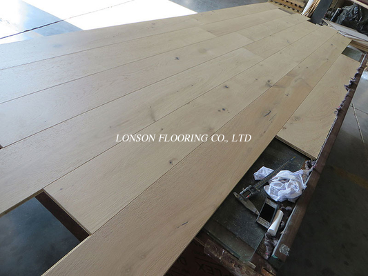 European Oak 3 Layers Engineered Wood Flooring With Invisible Lacquer