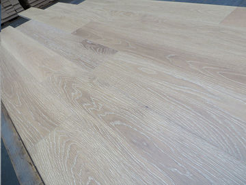 White Washed American White Oak Engineered Wood Flooring, AB Grade