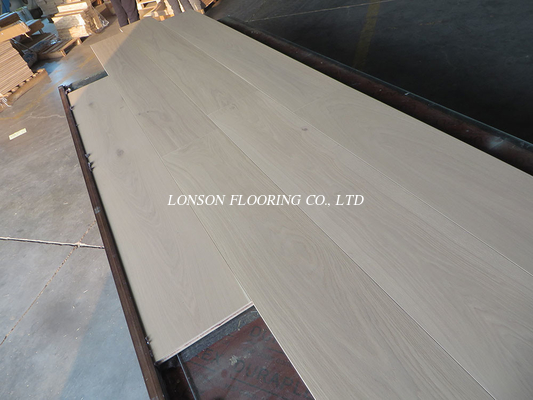 Birch plywood Oak Engineered Wood Flooring to USA, 300MM Width