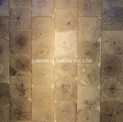 Oak End Grain Engineered Wood Flooring, Wood Block Flooring, Mosaic Pattern