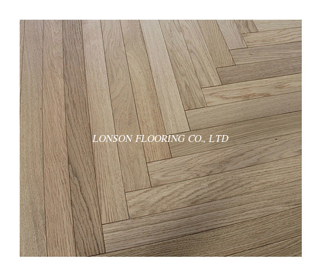 2 Ply Herringbone Parquet Oak Wood Flooring To Italy, 1000 x 50MM