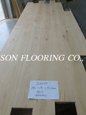 ABCD Plus Grade Oak Engineered Timber Flooring To Australia, Unfinished