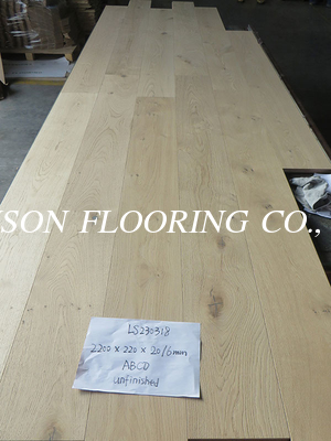 ABCD Plus Grade Oak Engineered Timber Flooring, 220 x 20/6MM