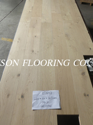 ABCD Plus Grade Oak Engineered Timber Flooring, 220 x 20/6MM