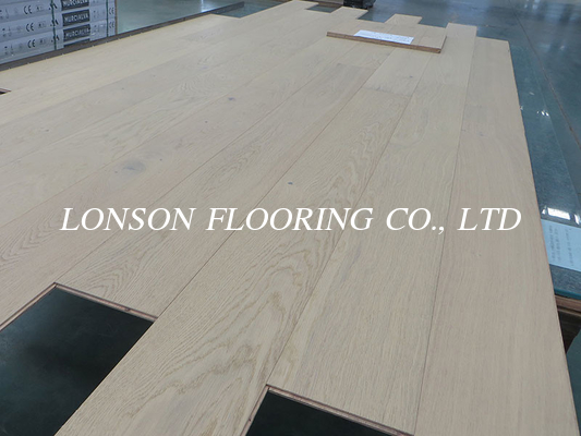 Popular Light Color Oak Engineered Wood Flooring, 1/2&quot; Thick X 7.5&quot; Width, Kyoto