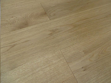 Russian Oak engineered wood flooring, AB grade, slight brushed, natural color UV lacquer