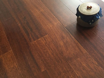 African Iroko 2 layers engineered wood flooring to Italy, customized stains