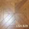 White Oak Engineered Parquetry Tiles with different stains and designs