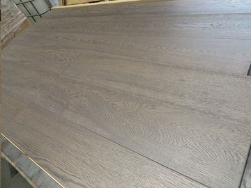 popular grey stained Russian Oak Engineered Wood Flooring, color mountain view