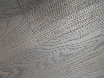 popular grey stained Russian Oak Engineered Wood Flooring, color mountain view