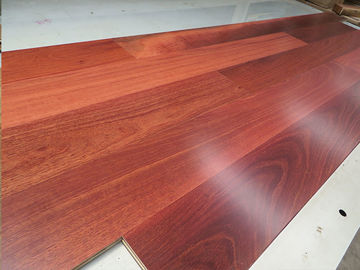 Jarrah Engineered Timber Flooring with square edge. smooth surface, natural color