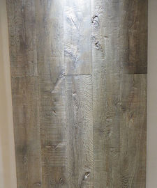 rustic European French Oak Engineered Wood Flooring with cracks &amp; knots