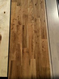 2 strips solid oak wooden flooring, rustic CD grade &amp; different stains