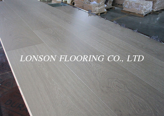 Selected ABC Grade Oak Engineered Wood Flooring, 300MM Wide, Color Grey Wood