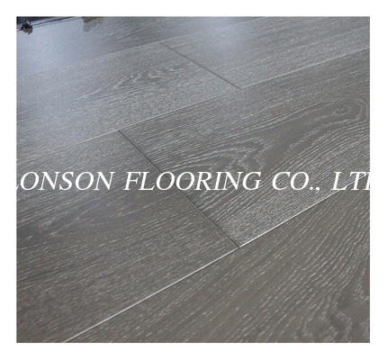Selected ABC Grade Oak Engineered Wood Flooring, 300MM Wide, Color Grey Wood