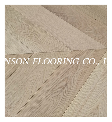 Select 45 degree ABC grade Chevron French Oak Multi-layers Engineered Wood Flooring, 780x125x14MM Brushed UV lac