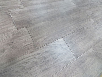 distressed hickory engineered wood flooring with gray stained