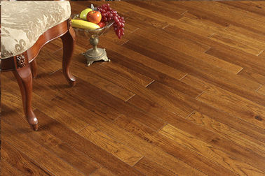 solid American hickory hardwood flooring with distressed finishings