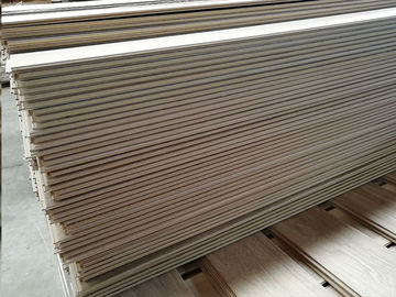 white Oak HDF engineered wood flooring, HDF core, click system, different color stain and surface available