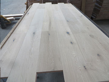 presand &amp; unfinished French Oak wide plank engineered flooring, character A/B/.C/D grade