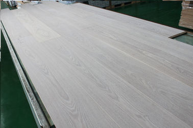 premium White Ash engineered wood flooring with smooth and white oiled finishing