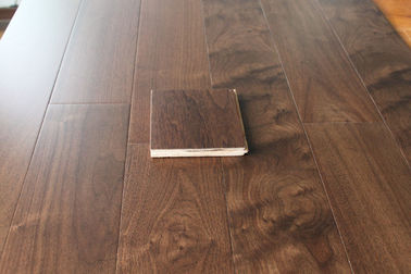 stained American Black Walnut Engineered wood flooring AB grade