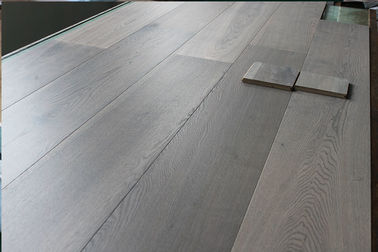 Chemical Treated White Oak Engineered Wood Flooring with nice grey color