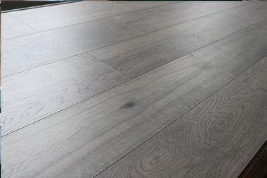 Chemical Treated White Oak Engineered Wood Flooring with nice grey color