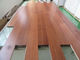 African sapele engineered hardwood flooring, smooth surface and natural lacquered