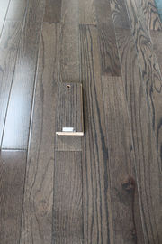 Real Solid Red Oak Hardwood Flooring, City Gray Color, AB Grade