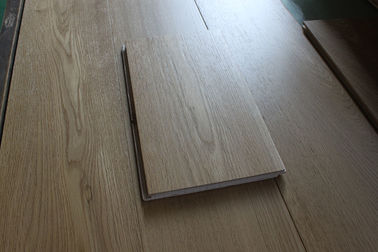 Quality slight brushed White Oak wide plank flooring with natural lacquer