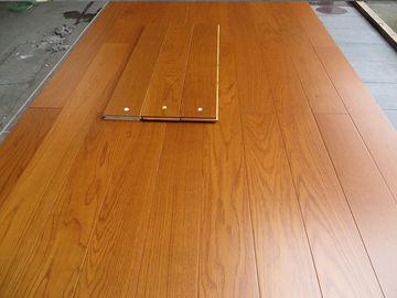 teak stained American white Oak engineered wood flooring to Thailand