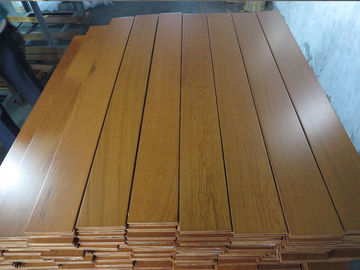 teak stained American white Oak engineered wood flooring to Thailand