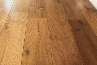 American walnut solid hardwood floors, real solid floors, ABC grade, flat surface with semi-gloss