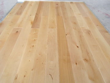China Birch Solid wood flooring, real solid, natural color, ABCD grade,