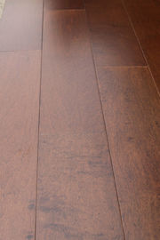 flat Chinese Maple Engineered Wood Flooring,Toffee color stain to Canada