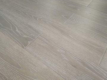 smoked oak multi-layers wood flooring, AB grade and white washed finishing