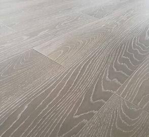 smoked oak multi-layers wood flooring, AB grade and white washed finishing