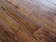 different stained Asian Teak solid hardwood flooring with distressed finishing