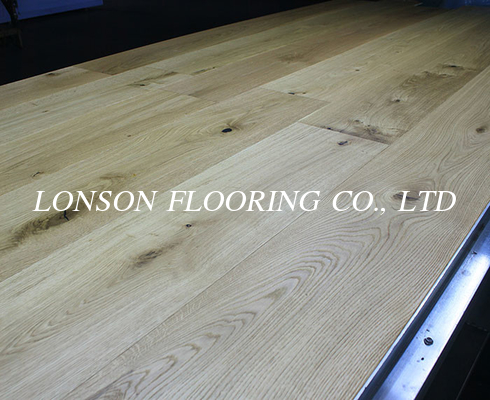 Character Grade Oak Engineererd Wood Flooring, Wide 260mm, Natural Oil