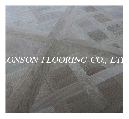 Versailles Oak Engineered Parquet Flooring, Unvanished, 600 X 600MM