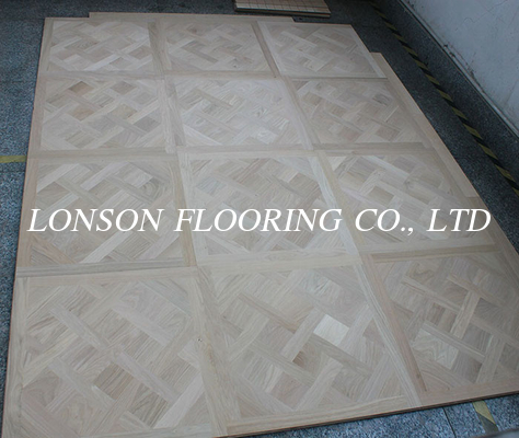 Versailles Oak Engineered Parquet Flooring, Unvanished, 600 X 600MM