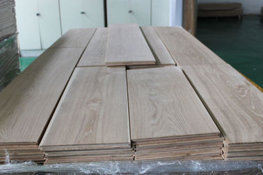 unfinished wide plank European Oak Engineered Wood Flooring with width 150-450MM