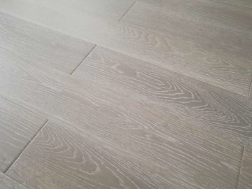 light grey washed Russian Oak Engineered wood flooring, premium AB grade