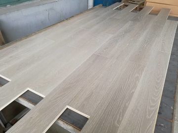 light grey washed Russian Oak Engineered wood flooring, premium AB grade