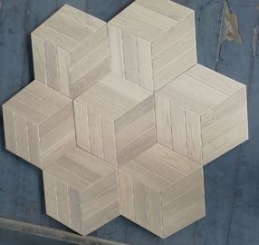 Art Parquetry, Hexagon In Oak Wood Engineered Parquet Flooring With Different Styles