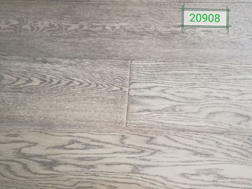 White Oak Engineered hardwood flooring with modern grey stained