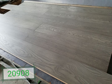 White Oak Engineered hardwood flooring with modern grey stained